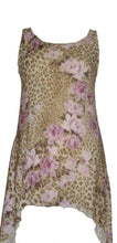 Load image into Gallery viewer, Lilac &amp; Brown Multi Floral Sleeveless Top
