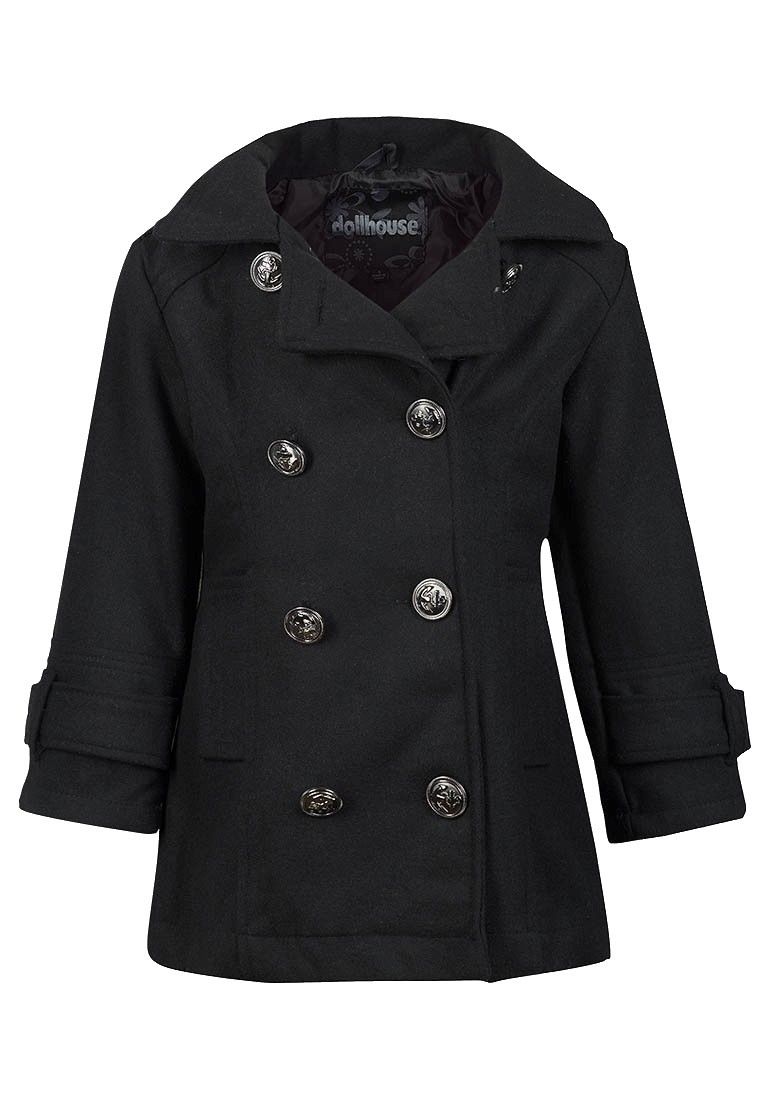 Dollhouse Wool Blend Hooded Winter Coat