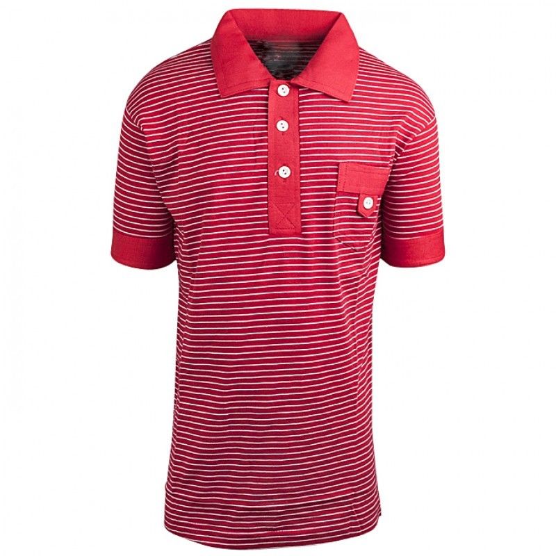 Red & White Multi Stripe T-Shirt Top