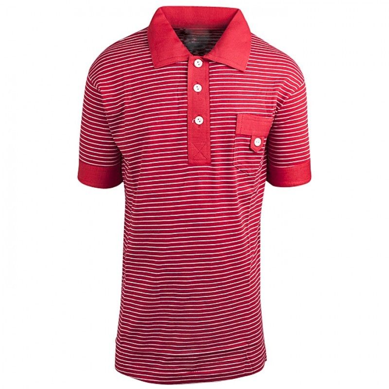 Red & White Multi Stripe T-Shirt Top