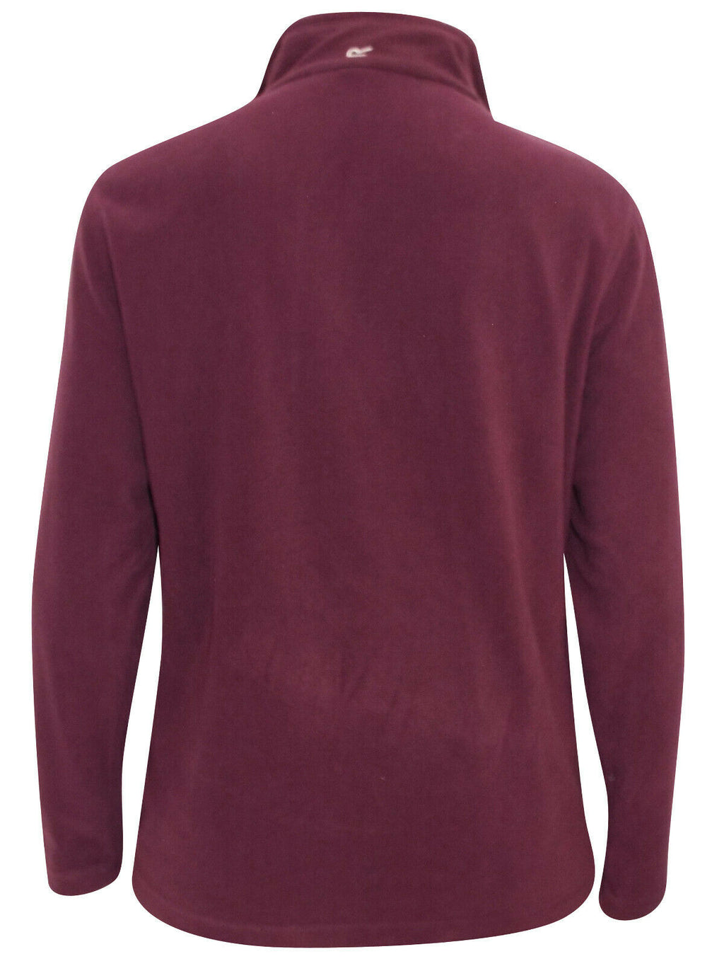 Plum Regatta Zipped Funnel Neck Soft Fleece Top