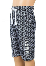Load image into Gallery viewer, Urban Outlaws Black &amp; White Bermuda Shorts
