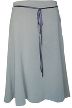 Load image into Gallery viewer, Light Purple A-Line With Ribbon &amp; Bead Tie Belt Skirt
