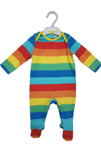 Mini Club Rainbow Striped Babygrow