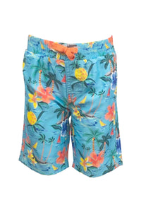 Boys Toddlers Mini Club Tropical Print Swimming Shorts