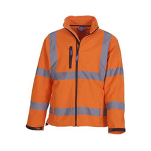 Load image into Gallery viewer, Yoko HVK09 Hi Vis Softshell Jacket

